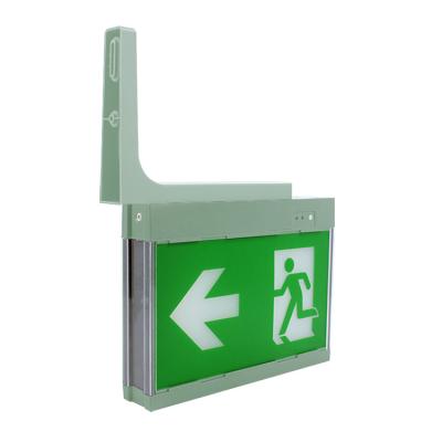 China CB AC220-240V Runningman CE Certificate Emergency Exit Light CE Certificate Exit Sign Box Kipa Angin Lamp Lighting Outdoor Wall Emergency Light for sale