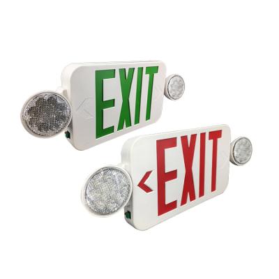 China Best Emergency Price AC120V/AC277V Led Emergency Light Exit Sign Light Fixture for sale