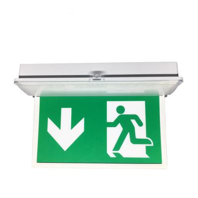 China Emergency Exit Light Factory CE Listed High Quality Dekra IP65 Led Exit Emergency Lighting for sale