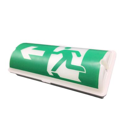 China Acrylic Emergency Exit Exit LED Emergency Exit Sign Lamp Evacuation Warning Light Acrylic Sign for sale