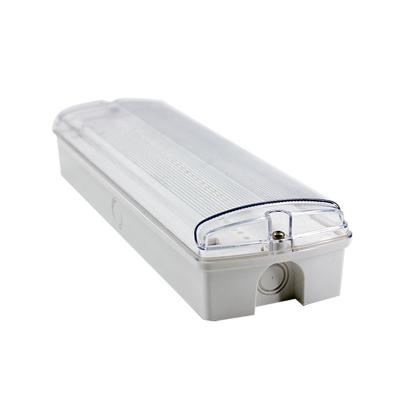 China Emergency Power Supply 5W lLed PC Material Emergency IP65 Bulkhead Light for sale