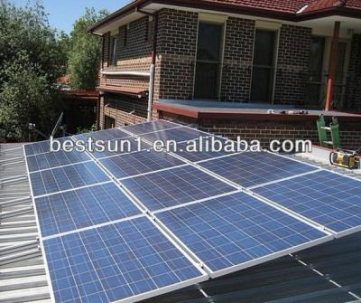 China Popular High Quality Best Home 5000w Solar Panel System for sale