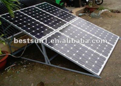 China 6000W Commercial Plug & Play Solar Home System Mobile Home Trailer Solar Panel System for sale