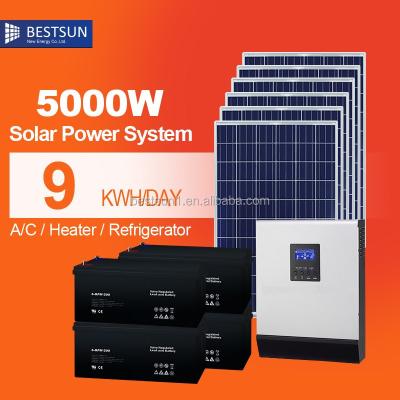 China BestSun Home BPS-5000M Off Grid Power System 5000W MPPT Solar Charge Controller Solar Inverter for sale