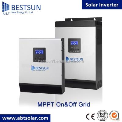 China BESTSUN solar power system home mppt charge controller solar inverter 8000w 10000w 120000w with solar MPPT for sale