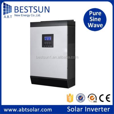 China Bestsun 5kw (5000w) Home System Solar Power Dual MPPT Single Phase Hybrid Inverter with Battery Backup for sale