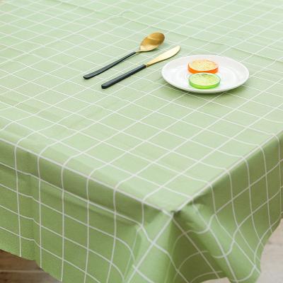 China Popular Northern European style PEVA oil proof tablecloth tablecloths waterproof table clothes CIA oil proof tablecloths for sale