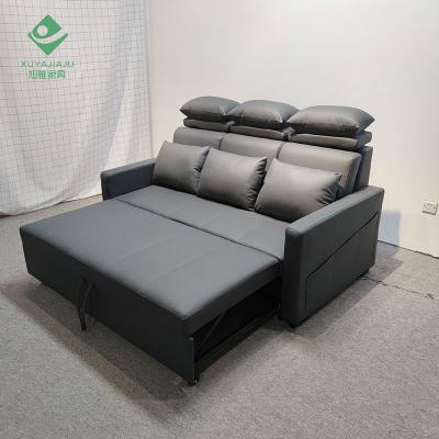 China Foldable Multiple Status Convert To Reclining Sofa Chair Sofa A Queen Size Bed for sale