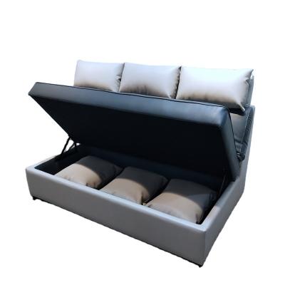 China Waterproof Storage Home Living Room Sofa Floor Sofa 3 Seat Storage Sofa for sale