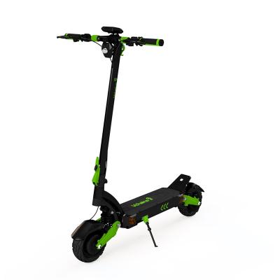 China ODM 600W 1000W 52V OEM green scooter unisex city tire folding vchains v9 electric double drive for sale