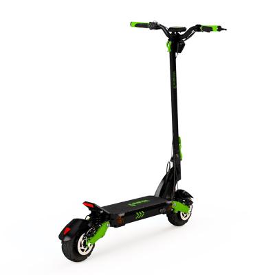 China ODM 600w 1000w 52v OEM green scooter unisex vchains v9 folding offroad tire electric double drive for sale