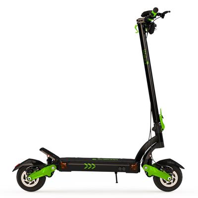 China Unisex ODM 600W 1000W 48V Electric scooter OEM ODM 600W 1000W 48V double drive scooter vchains v9 folding grip road tire electric scooter green for sale