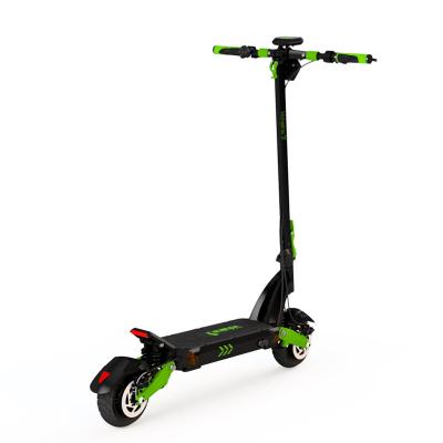 China Unisex vchains v9 Folding Road Tire Green Electric Scooter OEM ODM 600W 1000W 48V Single Drive for sale