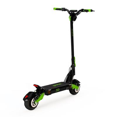 China Vchains v9 Unisex Folding Electric Scooter ODM 600W 1000W 48V Double Electric Scooter Green Scooter Fixed Tire Offroad Tire for sale