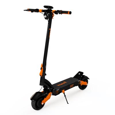 China v9Folding unisex vchains fixed handle road tire brake mechanical electric scooter orange OEM ODM 600W 1000W for sale