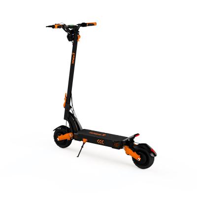 China vchians v9 folding handle city tire oil fixed brake unisex electric scooter orange OEM ODM 600W1000W for sale