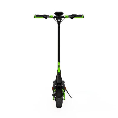 China Unisex vchains v9 electric scooter green folding handle unisex fixed tire mechanical brake off-road OEM ODM 600W1000W for sale