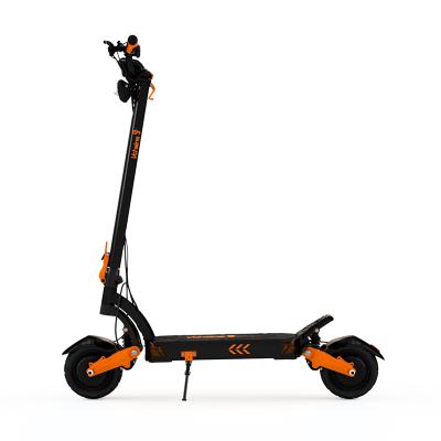 China OEM ODM600W 52v scooter unisex folding handle Vchains v9 city fixed tire electric scooter unisex orange double drive for sale