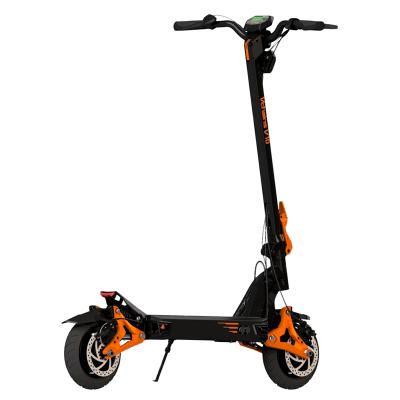 China v10 unisex vchains fixed oil brake tire grip foldable electric scooter orange tree OEM ODM 1200W 60V 52V 23Ah for sale