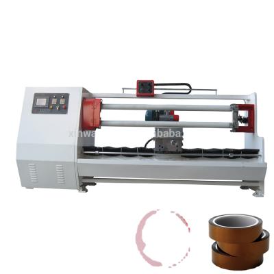 China Food Tape Roll Cutter Machine For Tape Rewinding Machine for sale