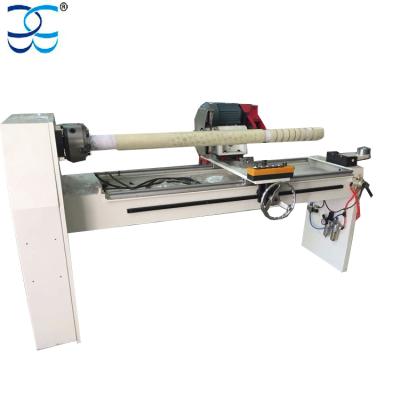 China Semi Automatic Leather Cloth Adhesive Tape Roll Cutting Machine for sale