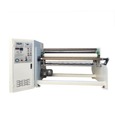 China Food CE Standard Adhesive Tape Rewinding Machine for sale