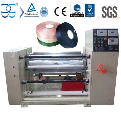 China machinery & Material Thermal (Heatable) Slitting Machine For Woven Label And Other Textile Material Cutting for sale