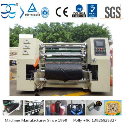 China Commodity Transfer Ribbons Jumbo Roll Thermal Slitter Rewinding Machine for sale