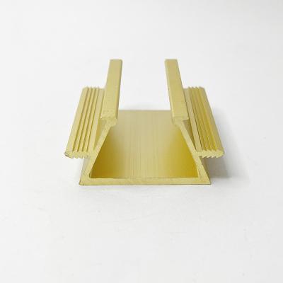 China China Manufacturer Extrusion Furniture J Modern Handle Profile Gold Aluminum Profiles Extruded for sale