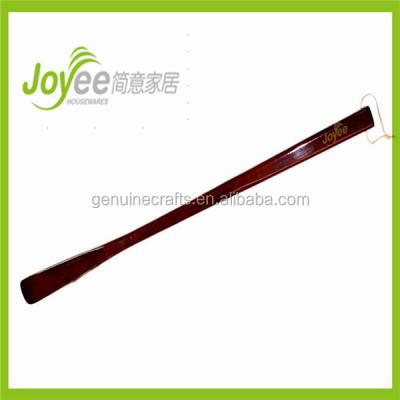 China Mahogany wooden shoe horn 50 cm for sale