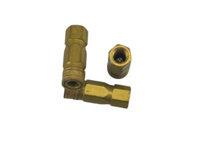 China 1/8 Nominal Use with compressed air, gases and liquids Brass Pneumatic Quick Coupling for sale