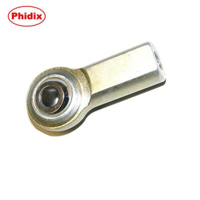 China Carbon Steel Female Thread Maintenance Free Rod End Ball Bearing for sale