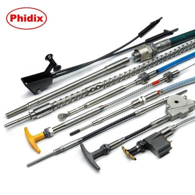 China Push-Pull And Pull-Only Custom Assemblies Performance Control Cable Assembly for sale