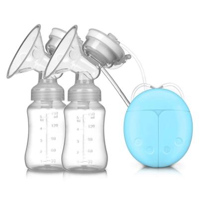 China BPA Free Electric Dual Suction Breast Pump Bottle Breast Pump Bottle Electric Smart Extractor Baby Driver Massage Helper Moms Free for sale