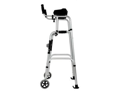 China Waterproof Medical Supplies Mobility Therapy Rehabilitation Aids Aluminum Alloy Walking Walkers For Handicapped for sale