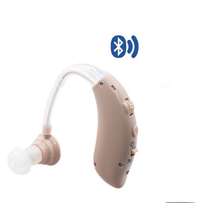 China Convenient Wholesale Digital Hearing High Quality Power Rechargeable Ear Hearing Aid The New Amplifier BTE Bluetooth for sale