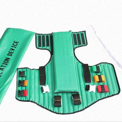 China Convenient chest stretcher with green for high quality material, sponge cushion and increased safety for sale