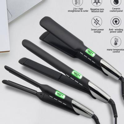 China Hotel Nano Titanium 1/4 450 Degree Hair Straightener Flat Iron From Shenzhen for sale