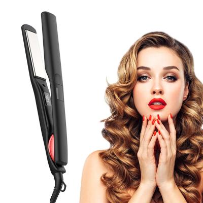 China Professional Hair Straightener Private Label Hair Straightener Titanium Ceramic Flat Iron Custom Wholesale Outdoor Titanium Ceramic Best for sale