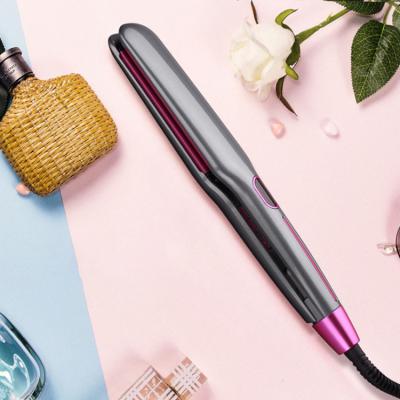 China Professional hotel hair straightener and curler led ceramic private hair straightener for sale