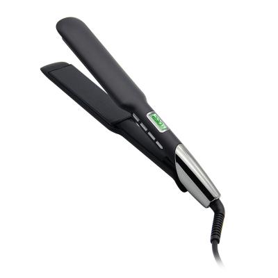 China Professional Wholesale Manufacturer Customized Mch Heating Hair Straightener Led Digital Hair Straightener Durable Titanium Ceramic Floating Flat Iron for sale