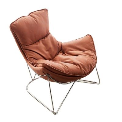 China Imola Lounge Chair Living Room (Other) Adjustable Nordic Modern Fiber Fabric Luxury Leather Sofa Chair Accent for sale