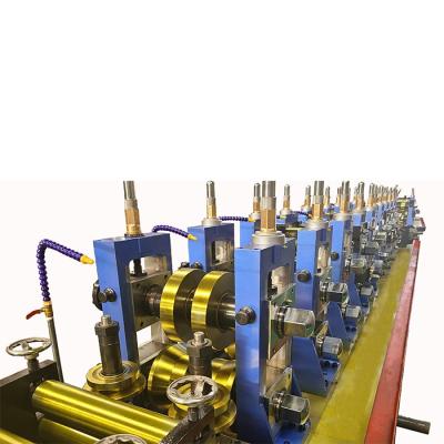 중국 square line welded factory gi tube high frequency steel pipe making machine 판매용