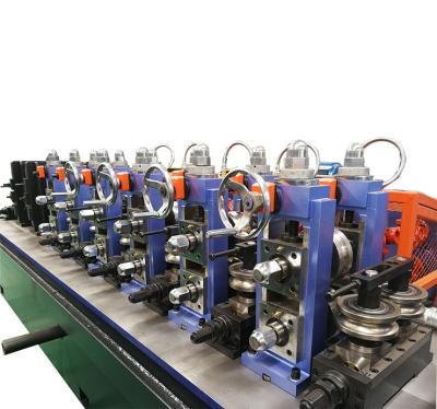 China Construction worksÂ   Tube Forming Line With Sizing Unit HF Precision ERW Pipe Tube Mill zu verkaufen