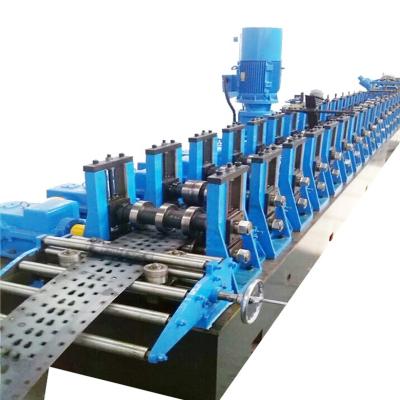 中国 ROOF Roll Machine, Shelf Support Roll Forming Machine, Former Beam Automatic Roll Support Shelf Steel Tile 10M/MIN 販売のため