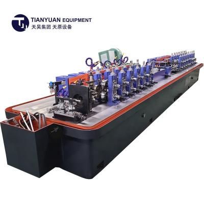 China Production Steel Pipe TY20 Erw Tube Mill Pipe Making Machine High Frequency Weld Round Square Form Galvanized Steel Tube Making Machine à venda