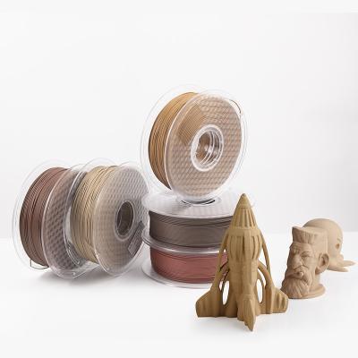 China 3D Printer Filament High Quality iSANMATE Wood Filament with 20% Powder Wood Effect Wood Filament with Multi Colors and Factory Wholesale Price for sale