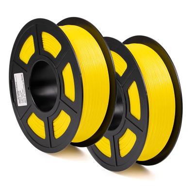 China ISANMATE Petg 3d filament petg 1.75mm Petg granul high quality yellow color with 3d printer filament for sale