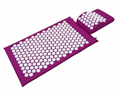 China Body CE Quality SCOPE Back Neck Pain Relief Mat Massage With Acupuncture Needle Mat Without Mat And Glue Acupuncture Instrument for sale