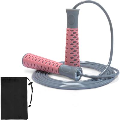 China Customized Wholesale Quick Release Design Speed ​​Jump Rope PP Handle PVC Jump Rope Adjustable Non-slip Tangle Free Adjustable Home Gym for sale